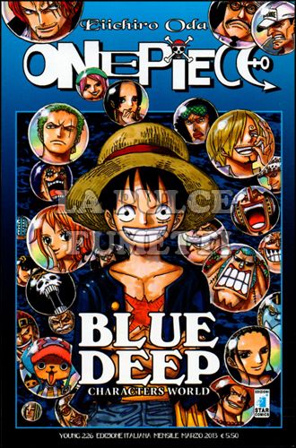 YOUNG #   226 - ONE PIECE BLUE DEEP 1A TIRATURA